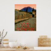 Poster vésuve au-dessus de pompéi (Cuisine)