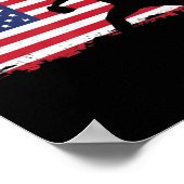 Poster Vêtement de baseball américain de Pitcher - Baseba (Coin)