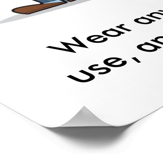 Poster Vêtements 002 (Coin)