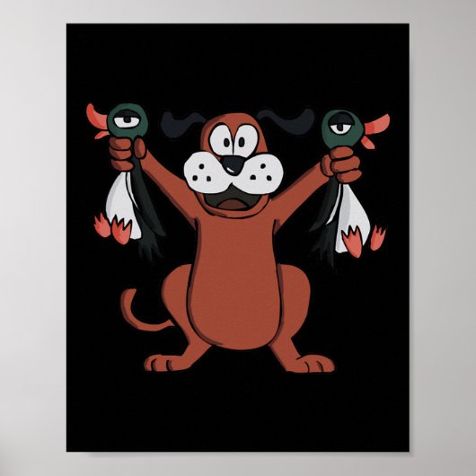 Poster Vêtements conçus pour le jeu de jeu vidéo de chass (Devant)