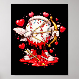 Poster Vêtements Cupid Baseball Drip Glace Jeunesse Garço