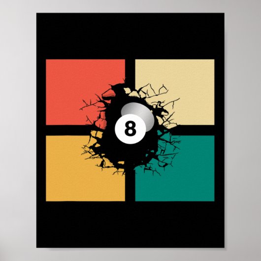 Poster Vêtements de billard - Billiards (Devant)