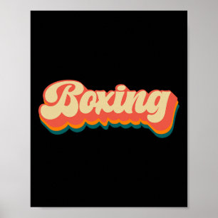 Poster Vêtements de boxe - Boxe 3