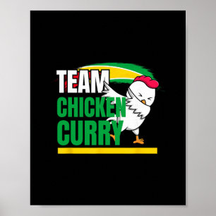 Poster Vêtements de cricket des Caraïbes - Guyane et Trin