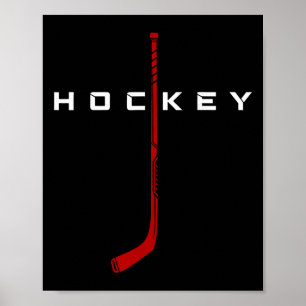 Poster Vêtements de hockey pour joueurs et fans de sports