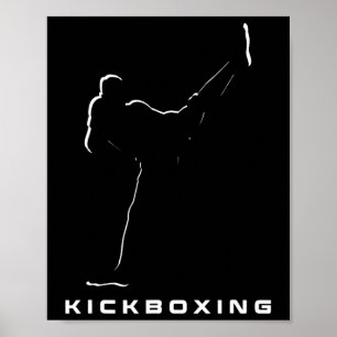 Poster Vêtements de kickboxing - Kickboxing