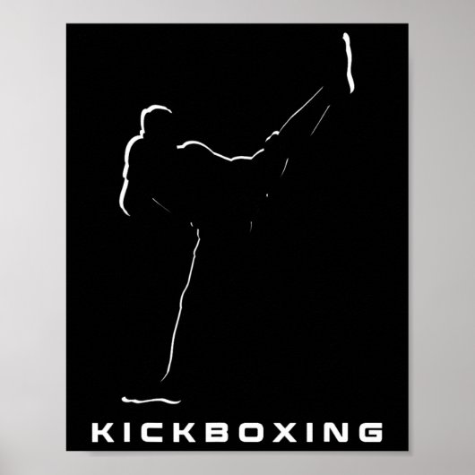 Poster Vêtements de kickboxing - Kickboxing (Devant)