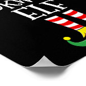 Poster Vêtements de Noël Elf Matching Family Group (Coin)