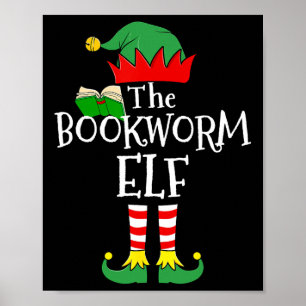 Poster Vêtements de Noël Elf Matching Family Group