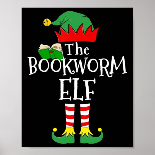 Poster Vêtements de Noël Elf Matching Family Group (Devant)