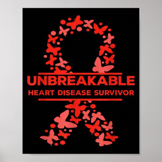 Poster Vêtements de sensibilisation des survivants d'une (Devant)
