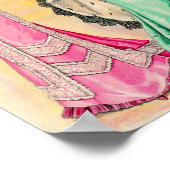 Poster Vêtements de soirée victoriens (Coin)