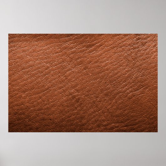 Poster Vêtements de structure brun cuir (Devant)