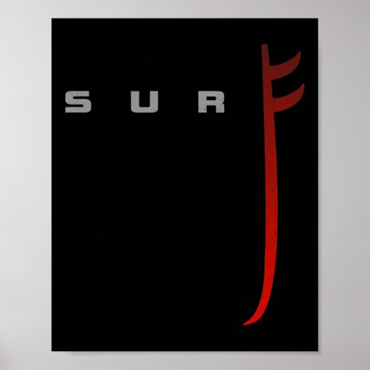Poster Vêtements de surf - Surfeur Surf _4 (Devant)