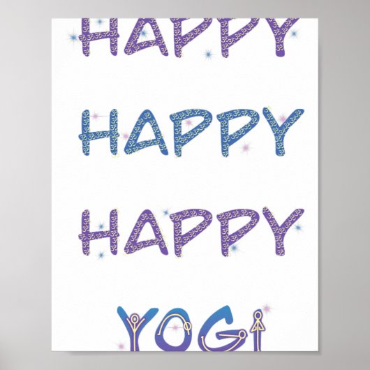 Poster Vêtements de yoga _1  (Devant)