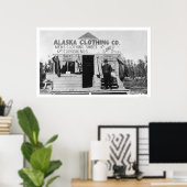 Poster Vêtements en Anchorage, Alaska 1915 (Bureau à domicile)