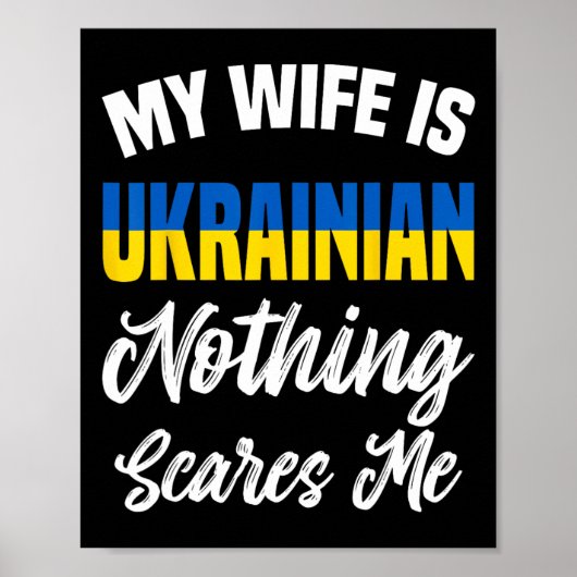 Poster Vêtements Ukraine - Conception incroyable de drôle (Devant)