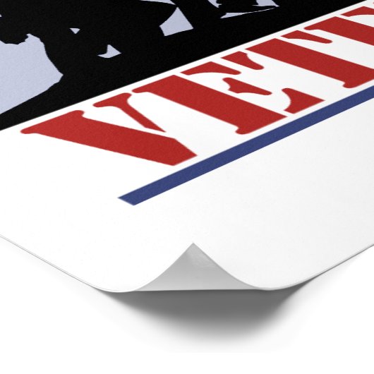 Poster vétéran américain (Coin)
