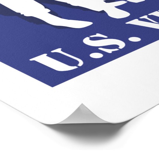 Poster vétéran américain (Coin)