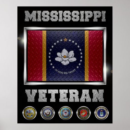 Poster vétéran du Mississippi (Devant)