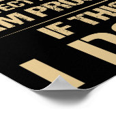 Poster Vétéran grincheux (Coin)