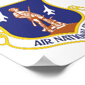 Poster Vétéran militaire de l'armée de l'air (Coin)