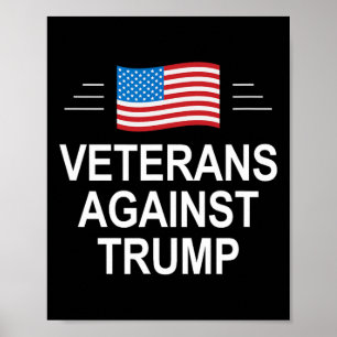 Poster Vétérans contre Trump -