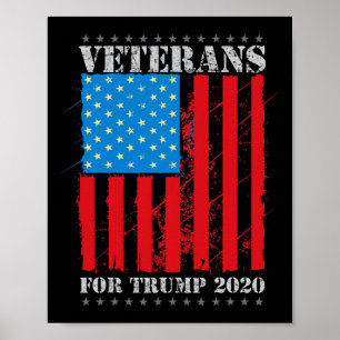 Poster Vétérans pour les partisans militaires républicain