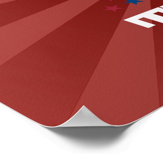 POSTER VÉTÉRANS POUR TRUMP (Coin)