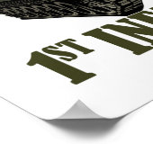 Poster Vétérinaire 1ère ID - Howitzer M109 (Coin)