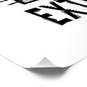 Poster Vétérinaire amusant Extraordinaire (Coin)