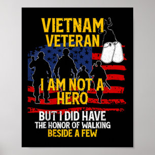 Poster Vétérinaire Du Vietnam, Je Ne Suis Pas Un Héros, V