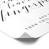 Poster Veuillez Laisser Votre Inscription D'Invité D'Empr (Coin)