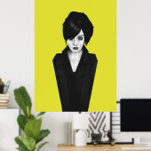 Poster veuve (Bureau à domicile)