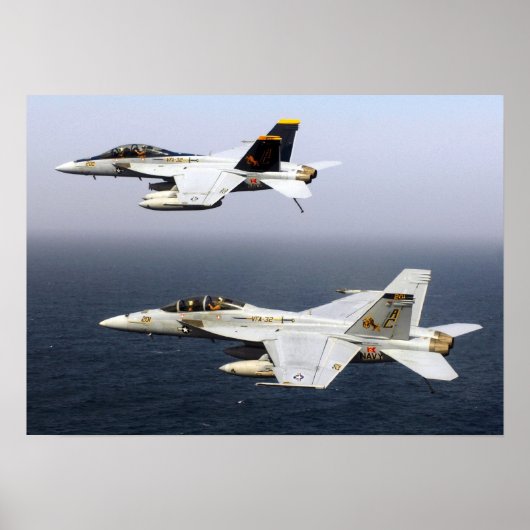 Poster VF-32 Swordsmen F-14 (Devant)