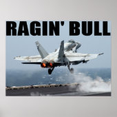 Poster VFA-37 Ragin' Bull (Devant)