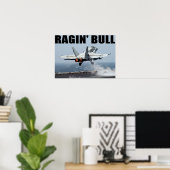 Poster VFA-37 Ragin' Bull (Bureau à domicile)