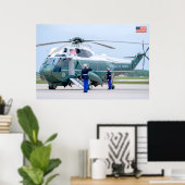 POSTER VH-3D SEA KING (Bureau à domicile)