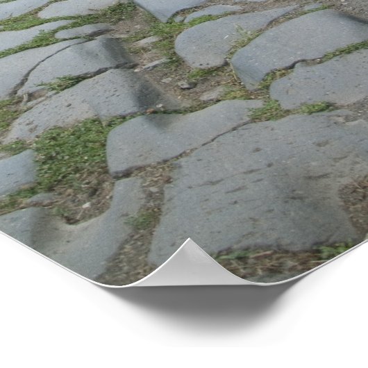 Poster Via Appia Appian voie, route romaine (Coin)