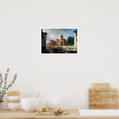 Poster Via Fatabene Fratelli, Milan 1830 (Cuisine)