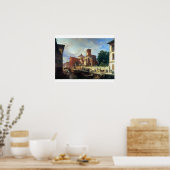 Poster Via Fatabene Fratelli, Milan 1830 (Cuisine)