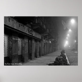 Poster : Via Paolo Sarpi, Milan, Italie