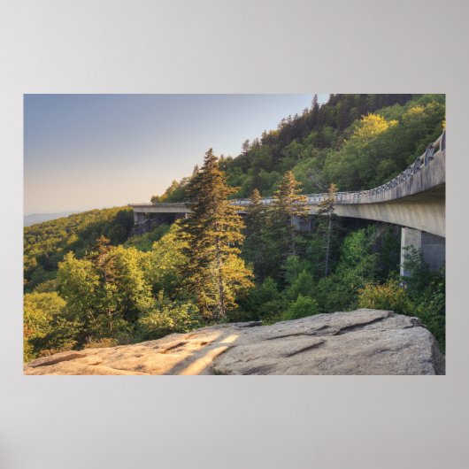 Poster Viaduc de Linn Cove (Devant)
