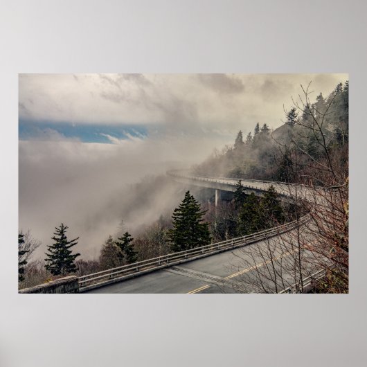 Poster Viaduc de Linn Cove (Devant)