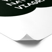 Poster Viagra Homme de pastèque drôle (Coin)