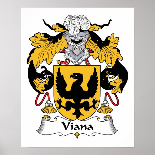 Poster Viana Family Crest (Devant)