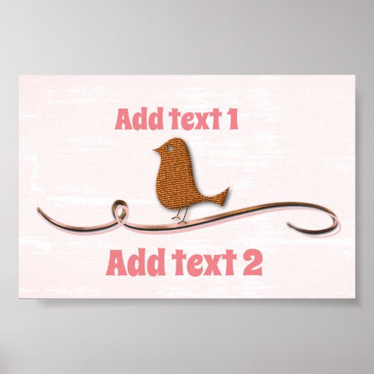 Poster Vibe Gold Holidays (Devant)