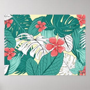 Poster Vibe tropicale