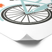 Poster Vibes Automatiques À Vélo (Coin)