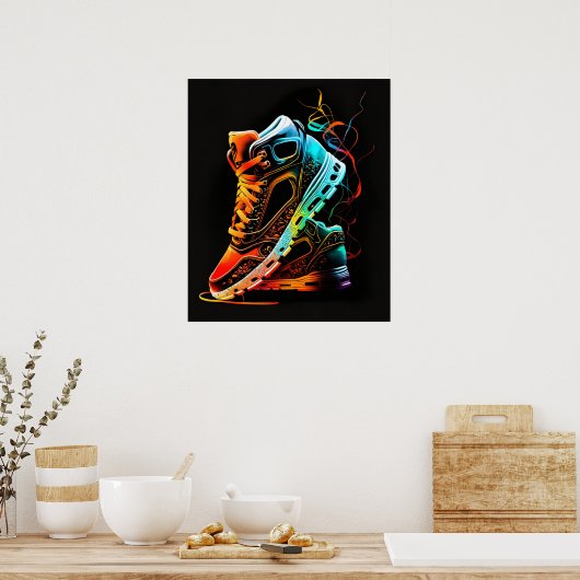 Poster VIBES baskets (Cuisine)